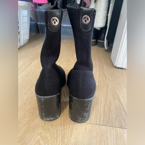 Wishbone black sock boots - Picture 4 of 9